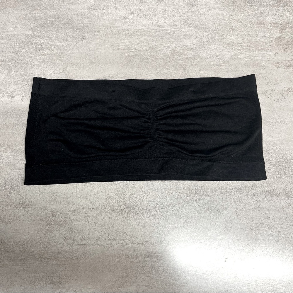 Women’s Black large Tube Top Bra bandeau